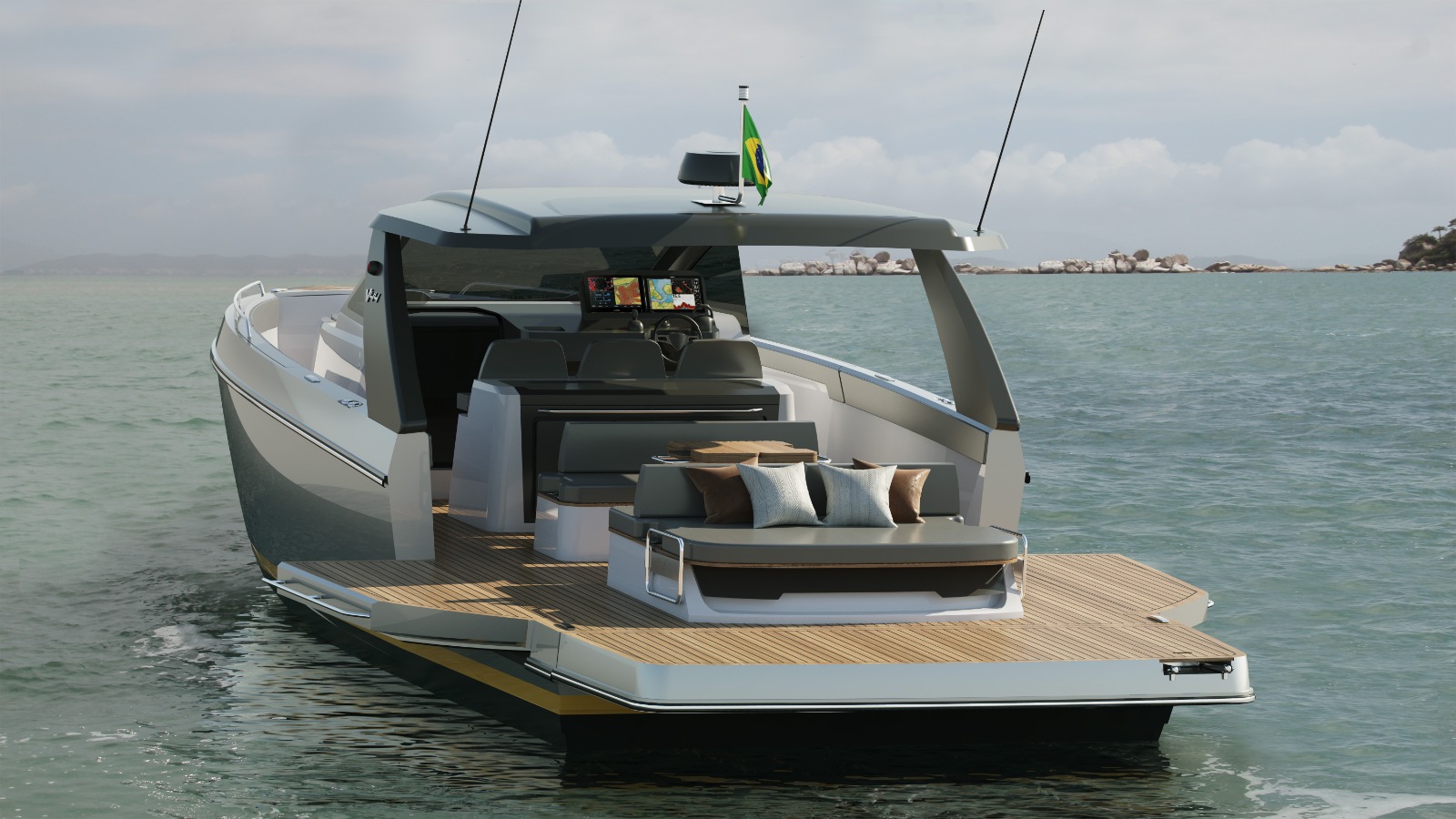 Schaefer Yachts amplia a linha V com modelo de 44 pés