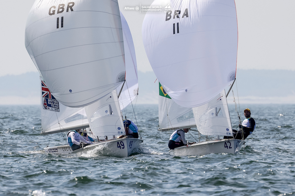 Resultados dos brasileiros no segundo dia do Mundial de Vela de Haia