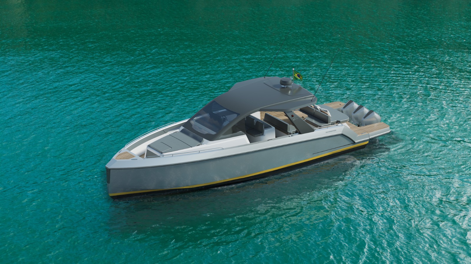 Schaefer Yachts amplia a linha V com modelo de 44 pés