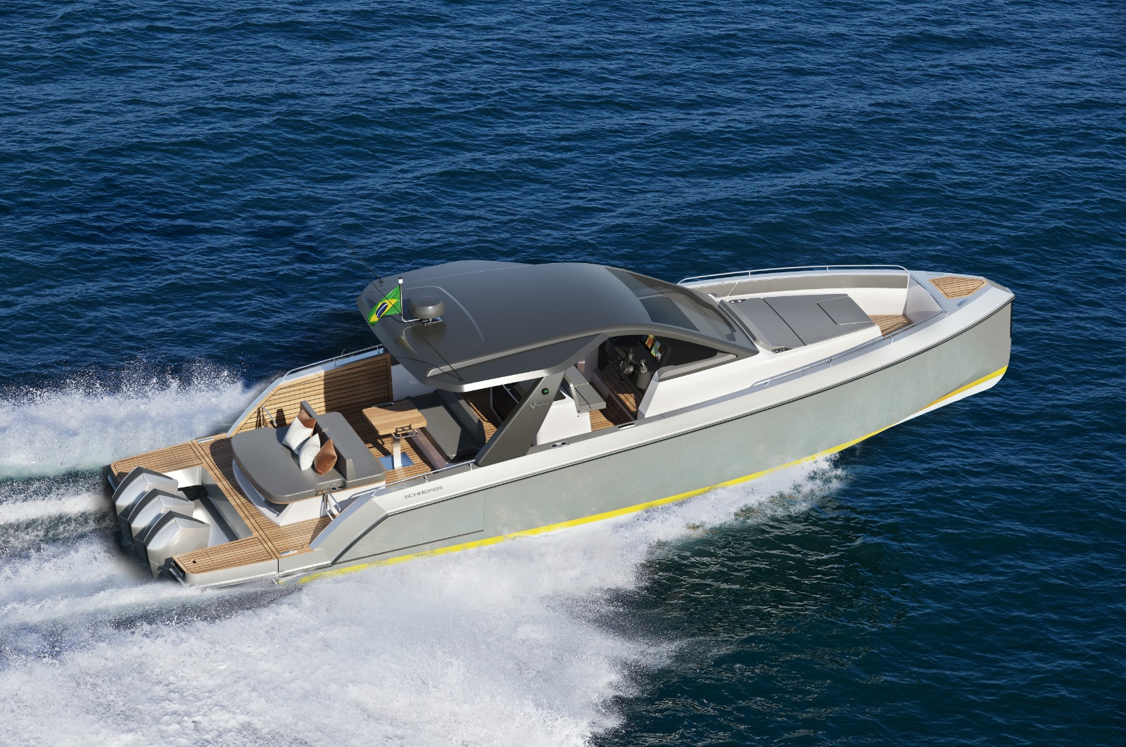 Schaefer Yachts amplia a linha V com modelo de 44 pés