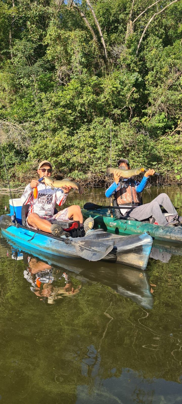 Caiaque Fishing: Parque Maeda no interior paulista possui lago voltado à prática do esporte