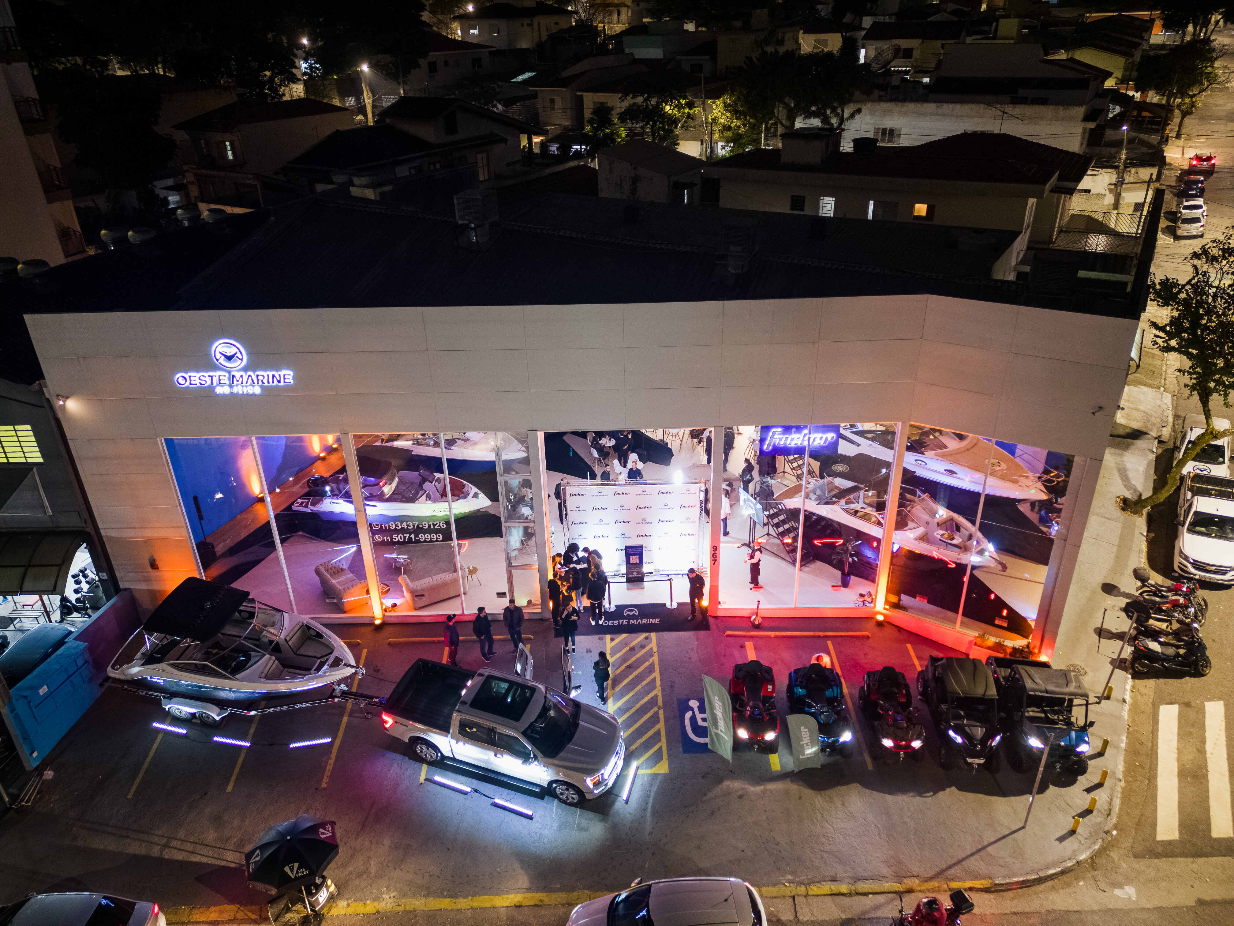 Oeste Marine/Fibrafort inaugura nova concessionária premium em São Paulo