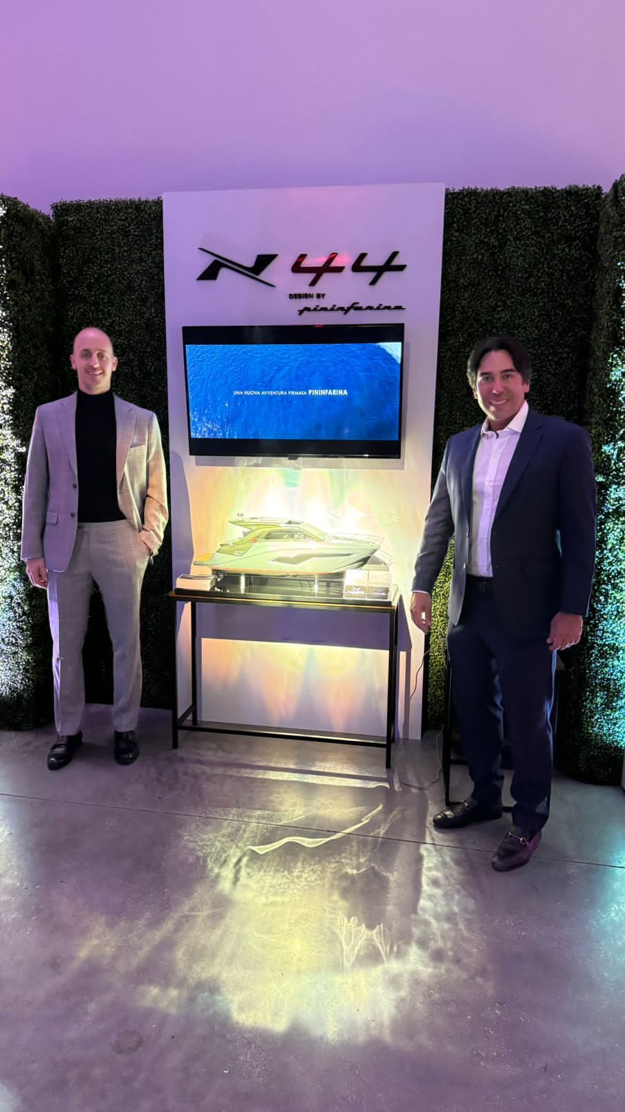 Pininfarina da América celebra 10 anos de criatividade e inovação em Design com presença da NX Boats