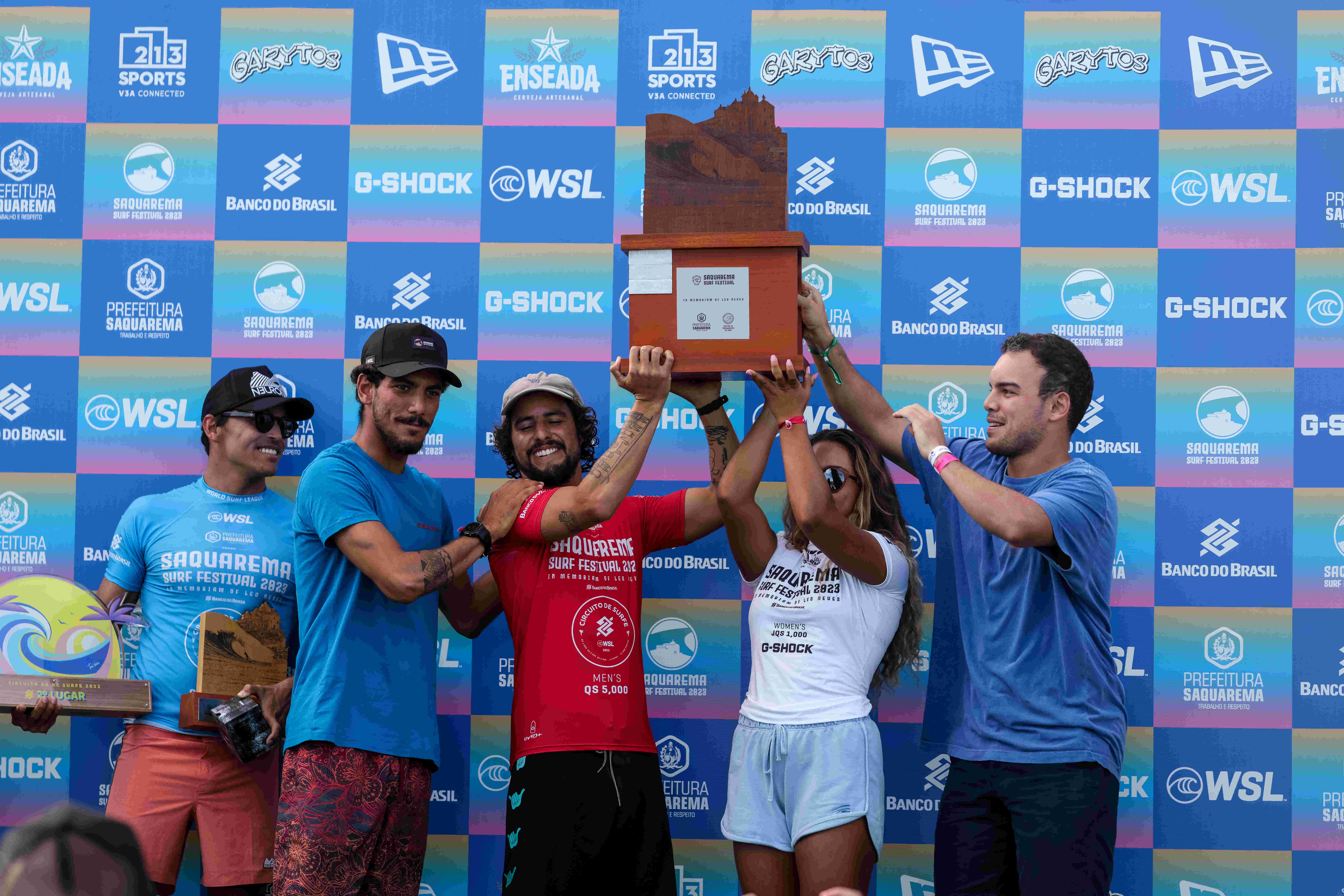 Saquarema Surf Festival termina com quatro vitórias do Brasil 