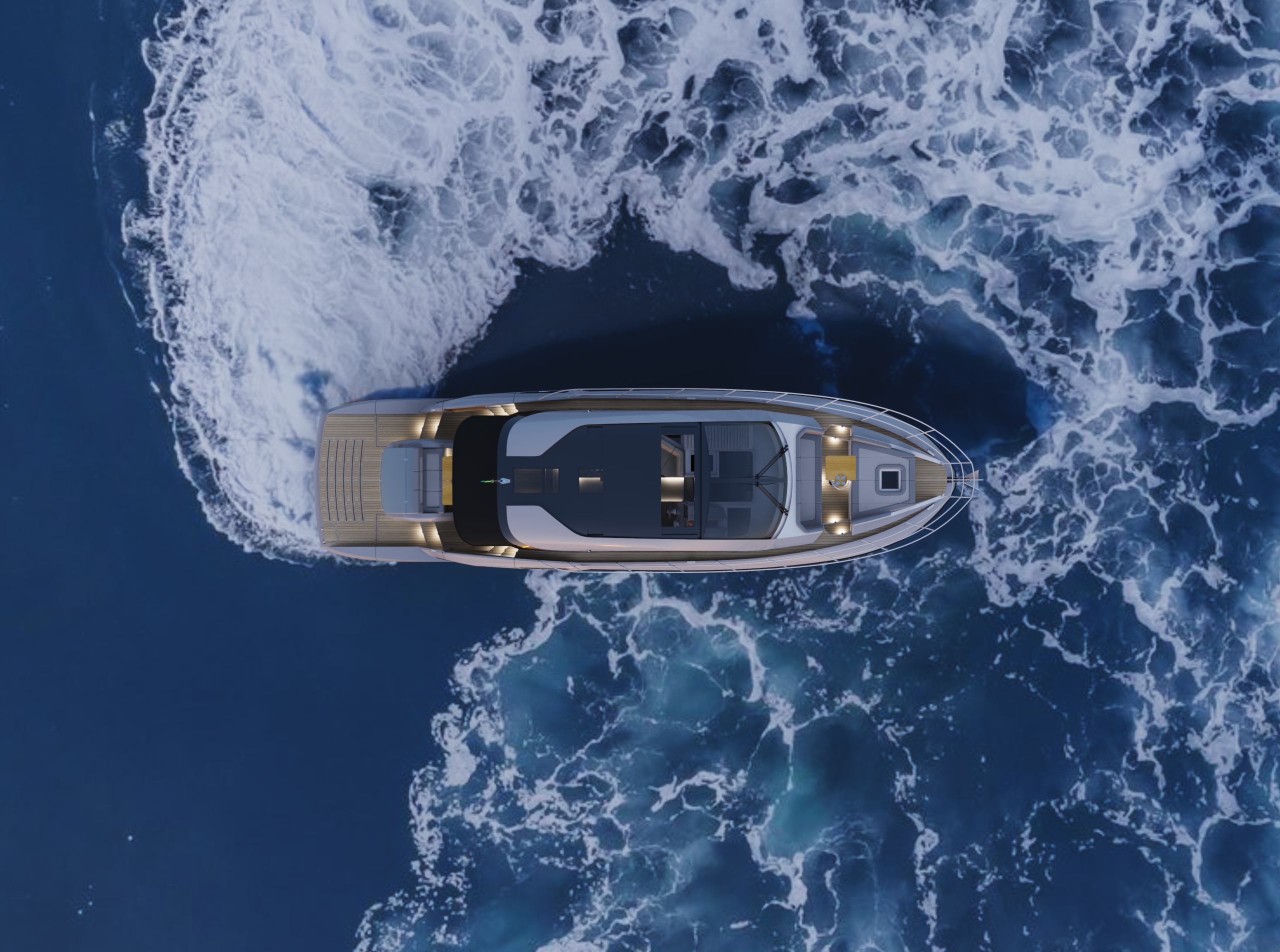 Ventura lança a V550, maior barco do estaleiro