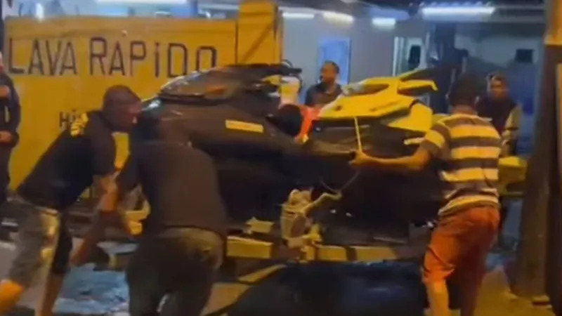 Roubo de jets assusta moradores no litoral de São Paulo: quadrilha é presa