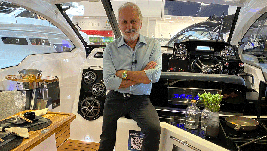 Otávio Mesquita Realiza Sonho e Investe R$ 1,5 Milhão em Barco no SP Boat Show