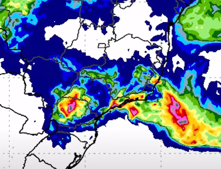 Alerta vermelho: Rio de Janeiro e São Paulo divulgam aviso para ciclone subtropical 