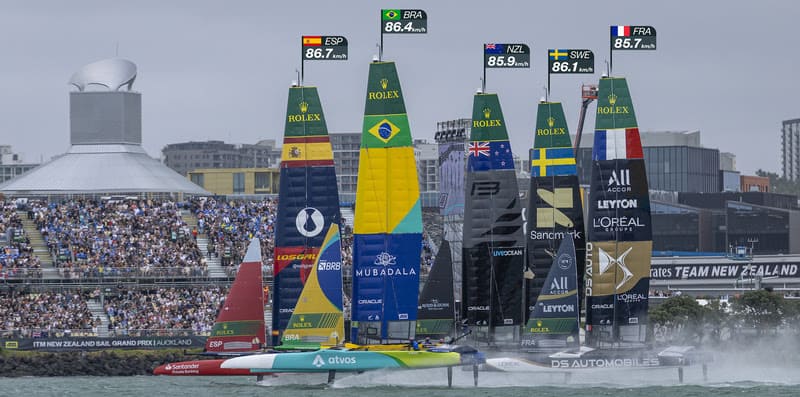 SailGP Rio 2026 regata com catamarãs F50 na Baía de Guanabara