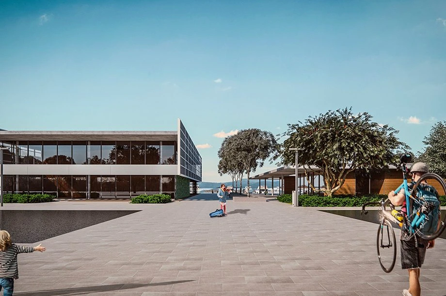 Área de lazer e convivência prevista no Parque Urbano e Marina Beira-Mar Norte