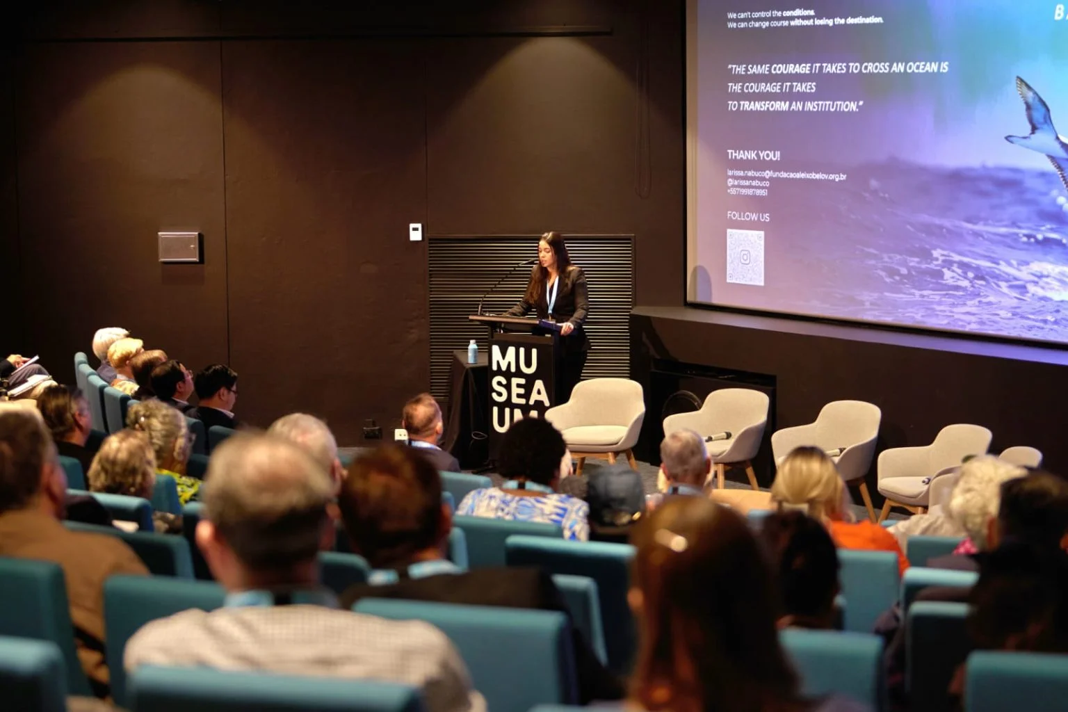 Museu do Mar Aleixo Belov representa o Brasil em congresso internacional na Austrália